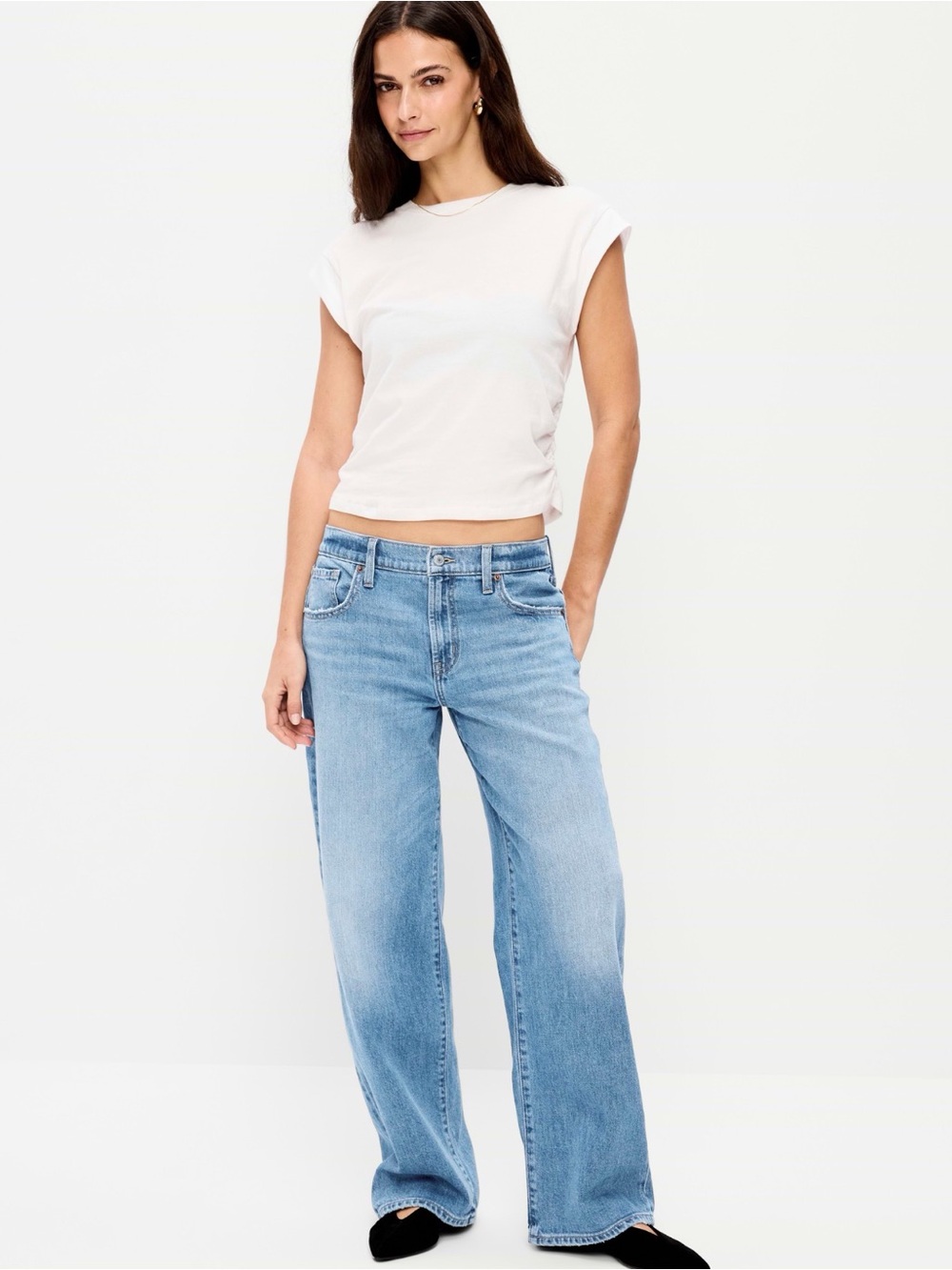 Old Navy low rise loose jeans